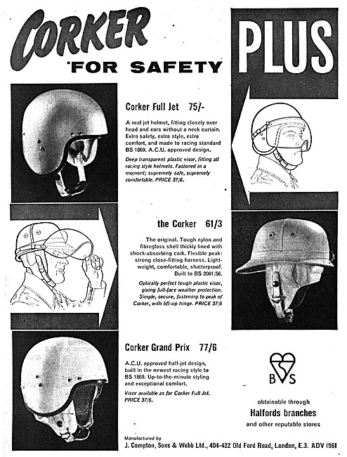Corker Helmets - Corker Full Jet Helmet                          