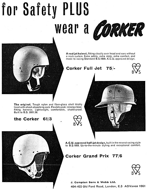 Corker Crash Helmets                                             