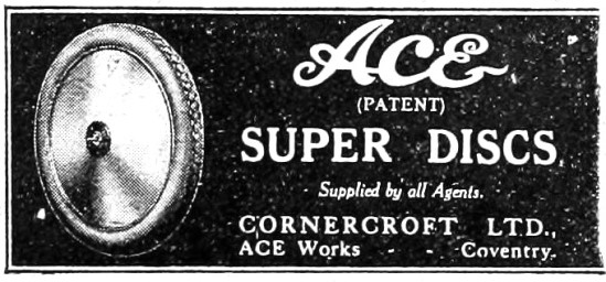 Cornercroft Ace Wheel Discs                                      