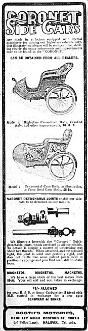 Coronet Sidecars                                                 