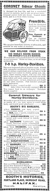 1915 Coronet Sidecar                                             