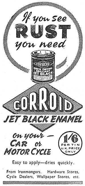 Corroid Jet Black Enamel Paint                                   