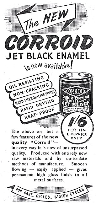 Corroid Jet Black Enamel Paint                                   