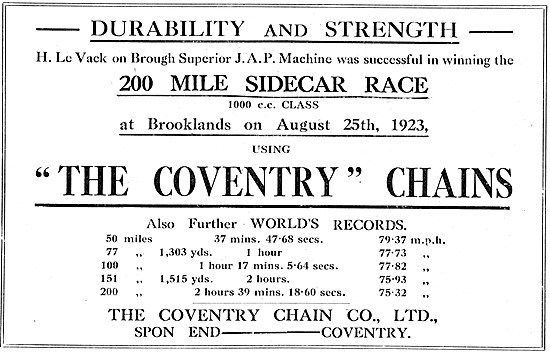 Coventry Chains For Motorcycles                                  