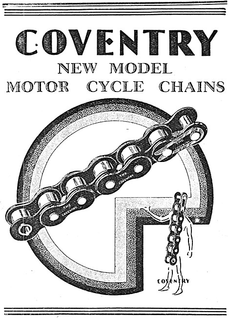 Coventry New Model Motor Cycle Chains                            