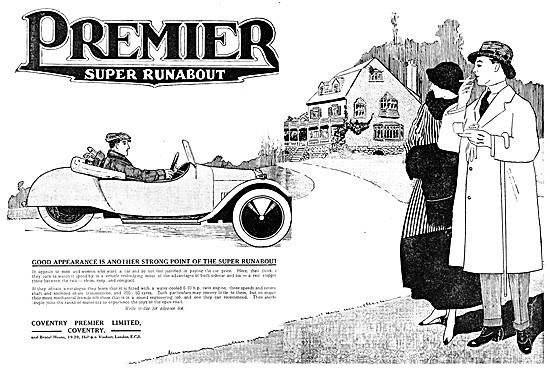 Coventry Premier Super Runabout Three Wheel Car                  