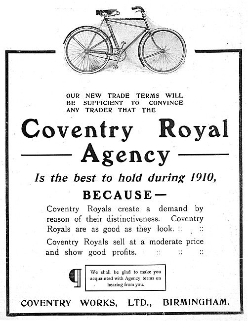 Coventry Royal Bicycles                                          