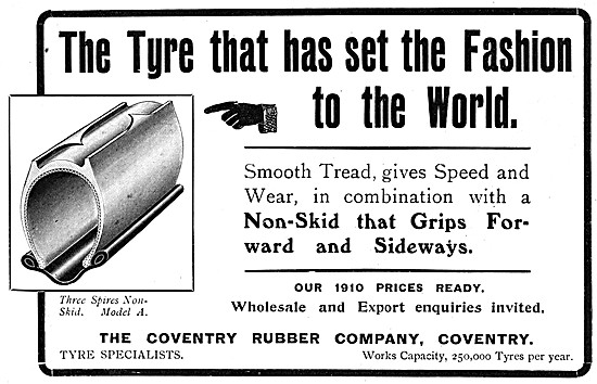 Coventry Rubber Motorcycle Tyres                                 