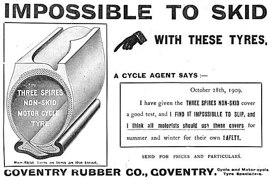 Coventry Rubber Three Spires Tyres                               
