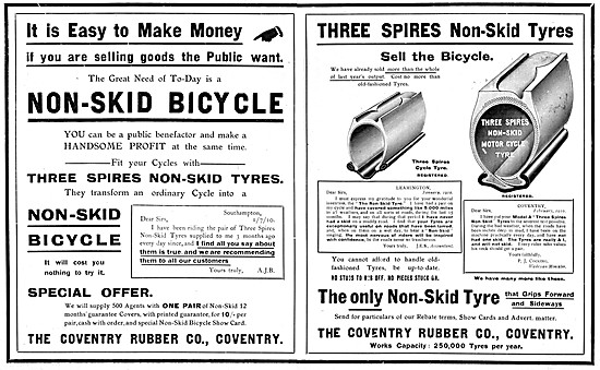 Coventry Rubber Motorcycle Tyres                                 