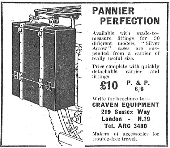 Craven Panniers & Luggage Racks                                  
