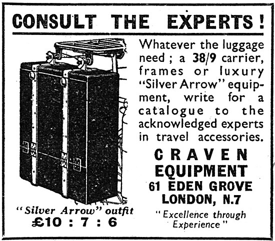 Craven Motorcycle Silver Arrow Panniers & Carriers               
