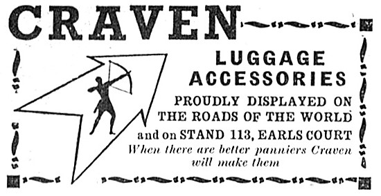Craven Motorcycle Luggage Accessories                            