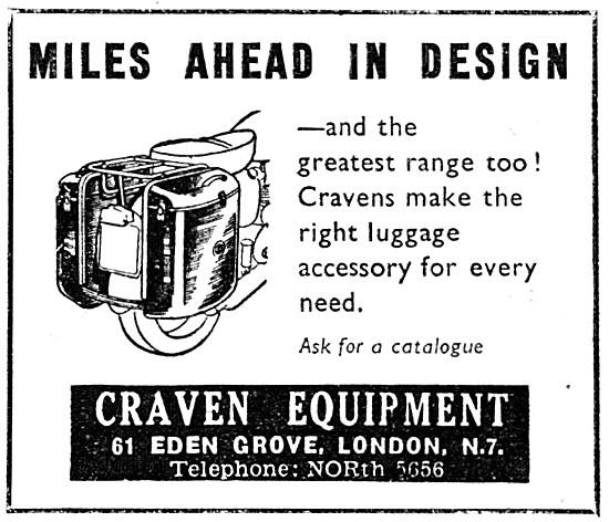 Craven Motorcycle Panniers & Luggage Racks                       