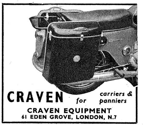 Craven Motorcycle Carriers & Panniers                            