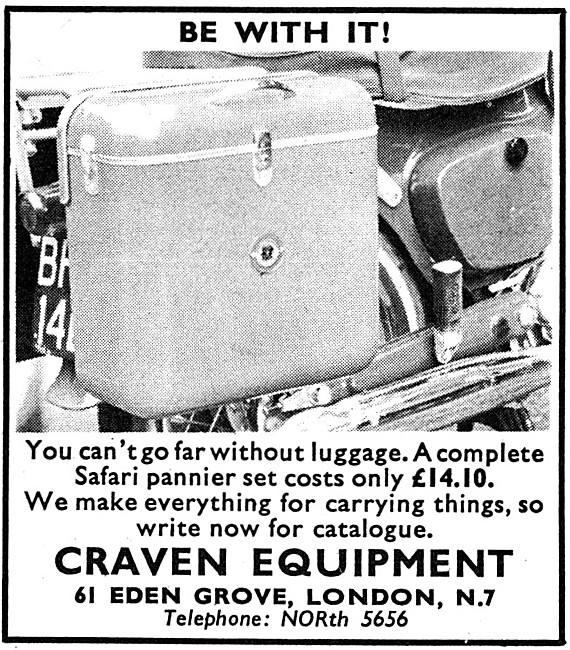 Craven Panniers & Luggage                                        