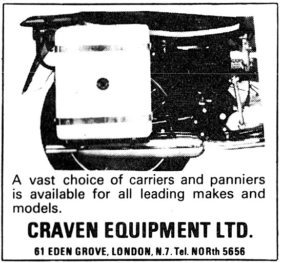 Craven Motorcycle Panniers & Luggage                             