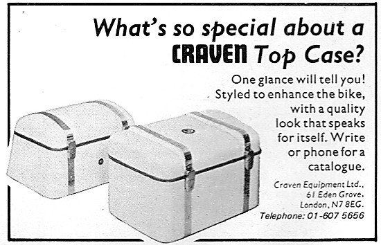 Craven Motorcycle Top Cases - Craven Top Box                     
