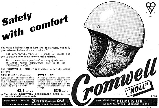 Cromwell Crash Helmets                                           