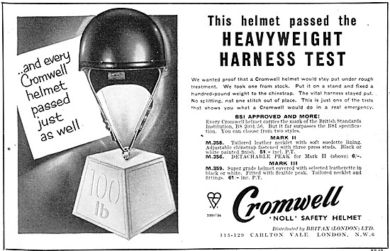 Cromwell M.358  Motorcycle Helmet - Cromwell Noll Safety Helmets 