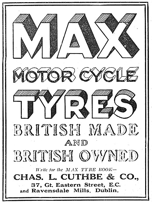 Cuthbes MAX Motor Cycle Tyres - Cuthbe Tyres                     
