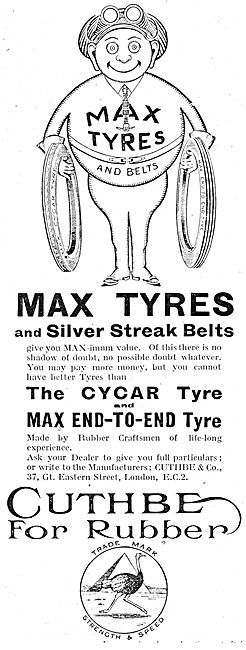 Cuthbe Cycar Tyres - Cuthbe Silver Streak Belts                  
