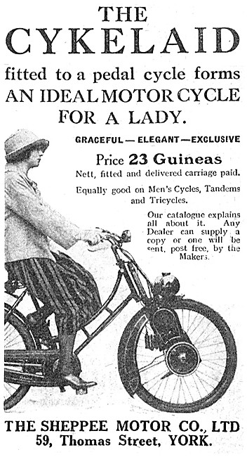 1923 Cykelaid Cycle Motor                                        