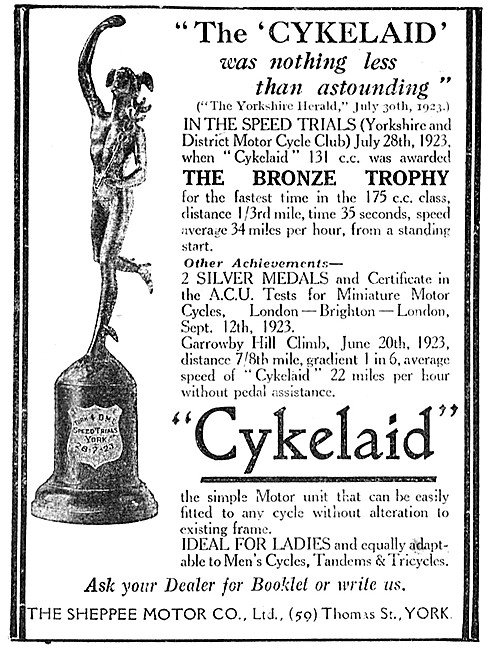 Cykelaid Cycle Motor                                             