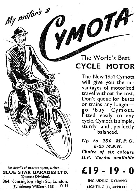 Cymota Bicycle Motor                                             