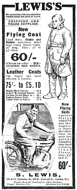 S.Lewis Goverment Surplus Leather Coats & Flying Suits           