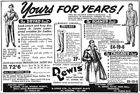 Lewis Leathers - Lewis Dryad Suit                                