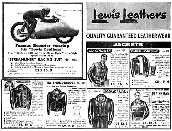 Lewis Leathers  - D.Lewis Leather Jackets                        