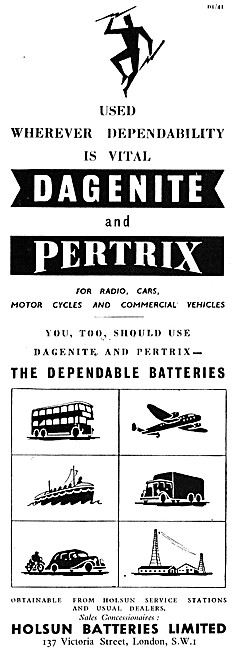 Dagenite & Pertrix Batteries                                     