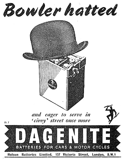 Dagenite Motor Cycle Batteries                                   