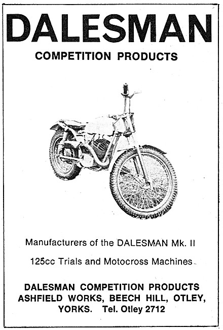Dalesman Mk II Motor Cycle                                       