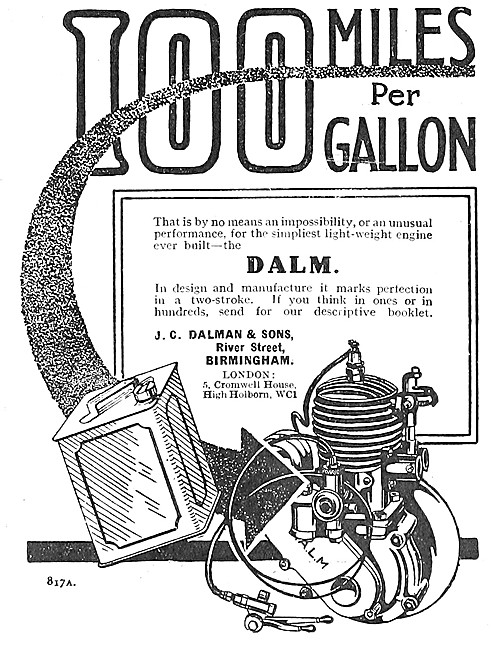 Dalman DALM Two-Stroke Motor Cycle Engines                       