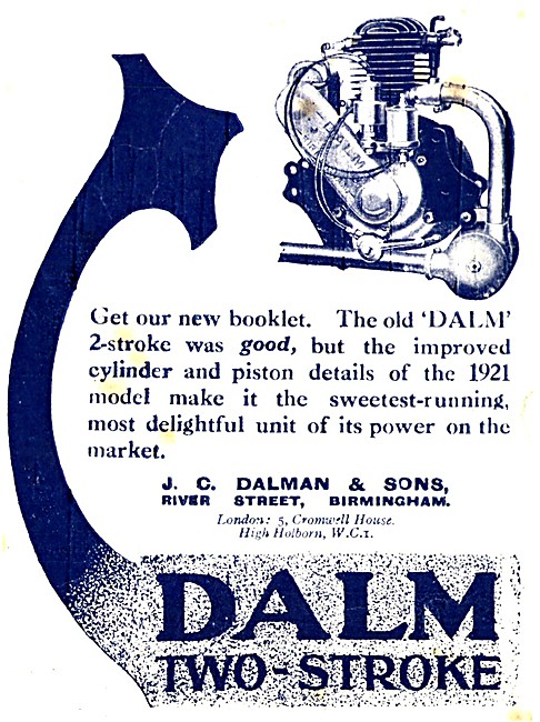 Dalman DALM Two-Stroke Motor Cycle Engines                       