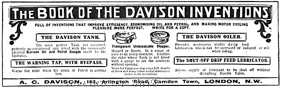 Davison Motor Cycle Petrol & Oil Gauges                          