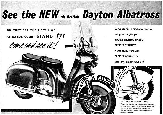 Dayton Motor Scooters - Dayton Albatross                         