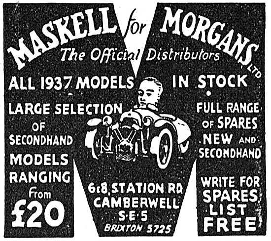 Maskells For Morgan Cars Sales & Service                         