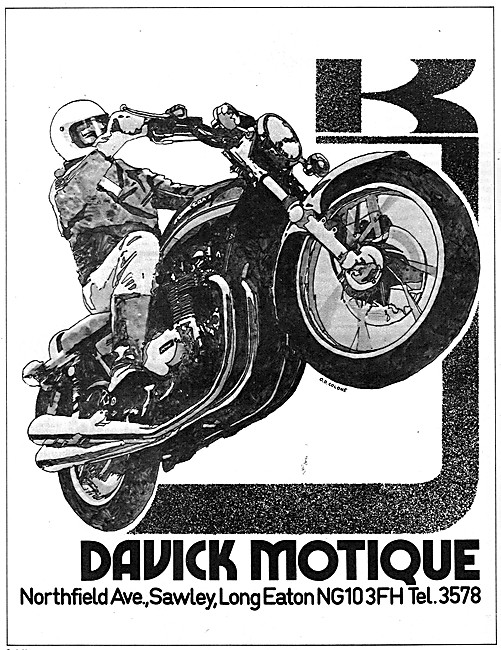 Davick Motique Motorcycle Sales Long Eaton                       