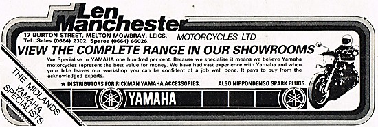 Len Manchester Motorcycles Sales & Service                       