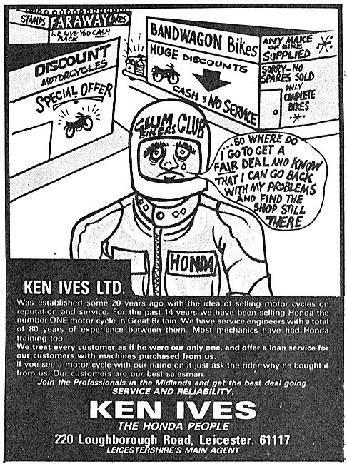 Ken Ives Motorcycle Sales & Service - Ken Ives Honda             