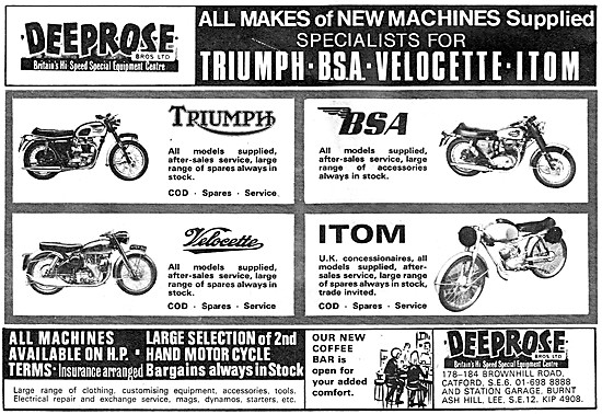 Deeprose Brothers Motorcycle Sales - Itom Concessionaires        