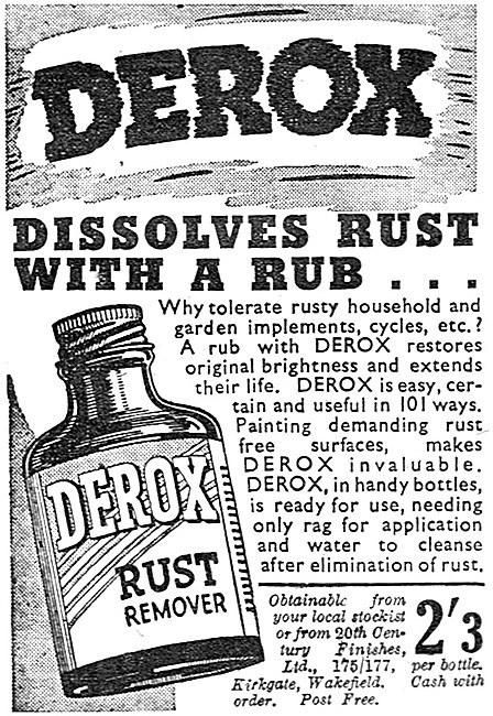 Derox Rust Remover                                               