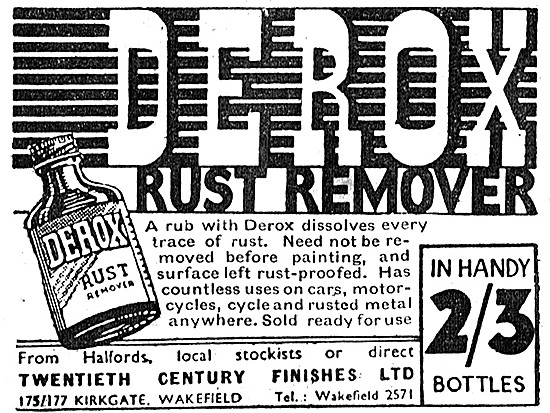 Derox Rust Remover                                               