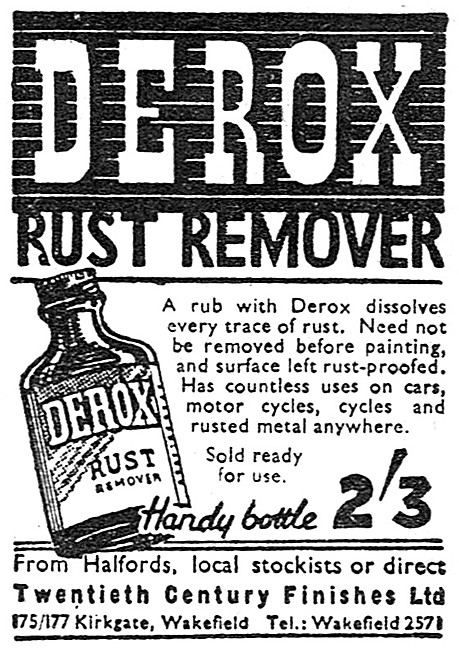 Derox Rust Remover                                               