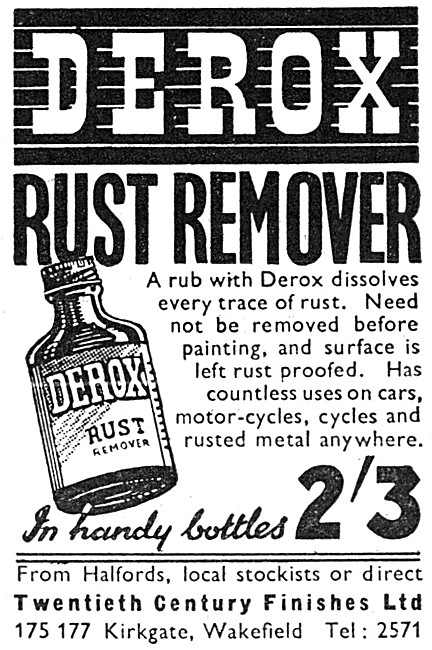 Derox Rust Remover                                               
