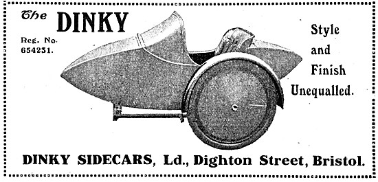 1920 Dinky Sidecar                                               
