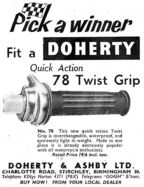 Doherty Quick Action 78 Twist Grip                               